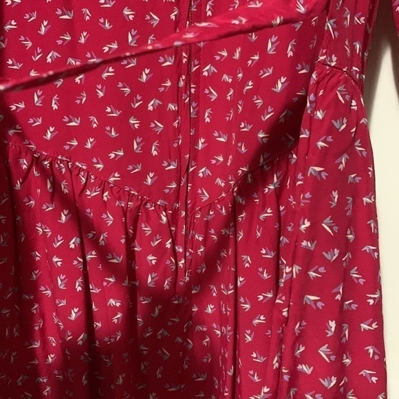 Vintage Karin Stevens by Steven Stoller pink floral dress - Picture 11 of 16